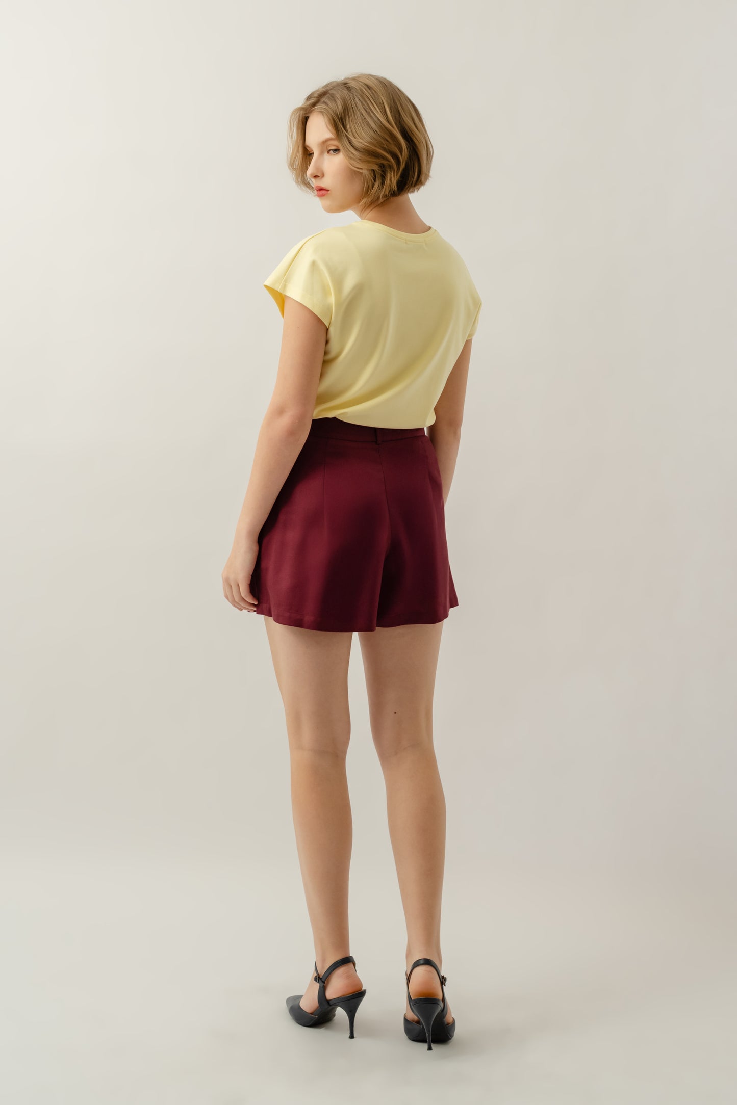 Cap Sleeve Top - Butter