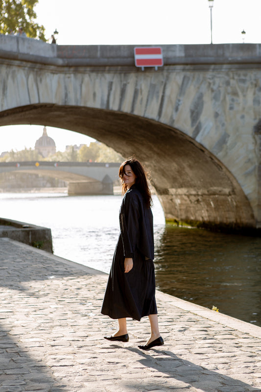 Everyday Shirt in Denim - Dark Wash