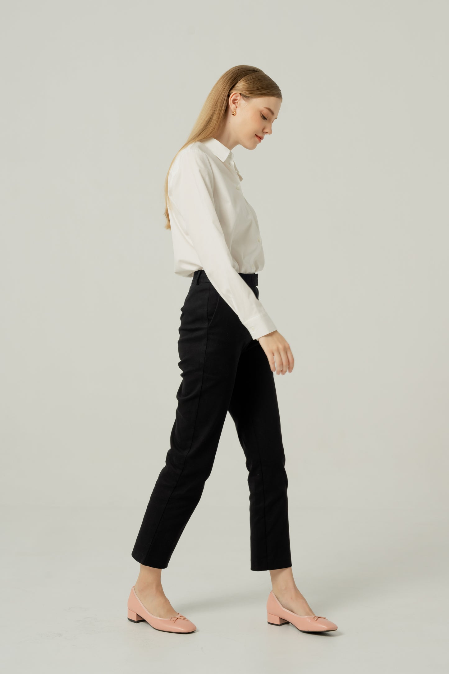 Relaxed Fit Tencel-Cotton Shirt - Ivory