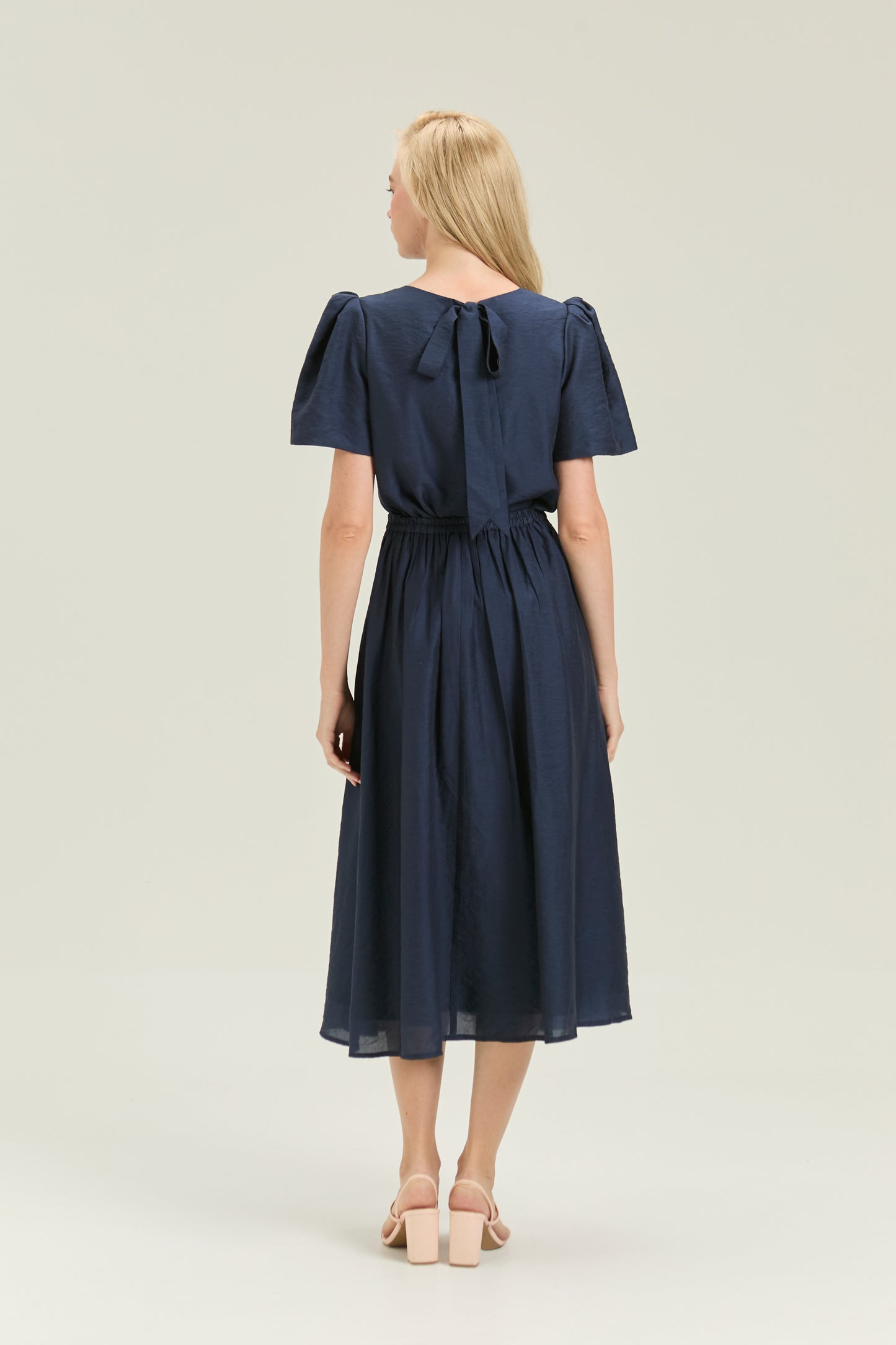 Afternoon Tea A-line Skirt - Midnight Pearl