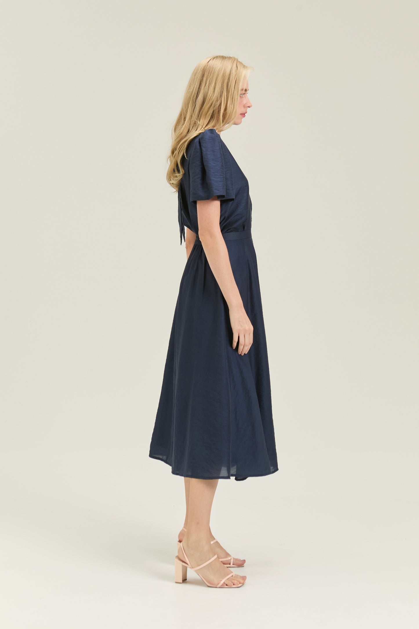 Afternoon Tea A-line Skirt - Midnight Pearl