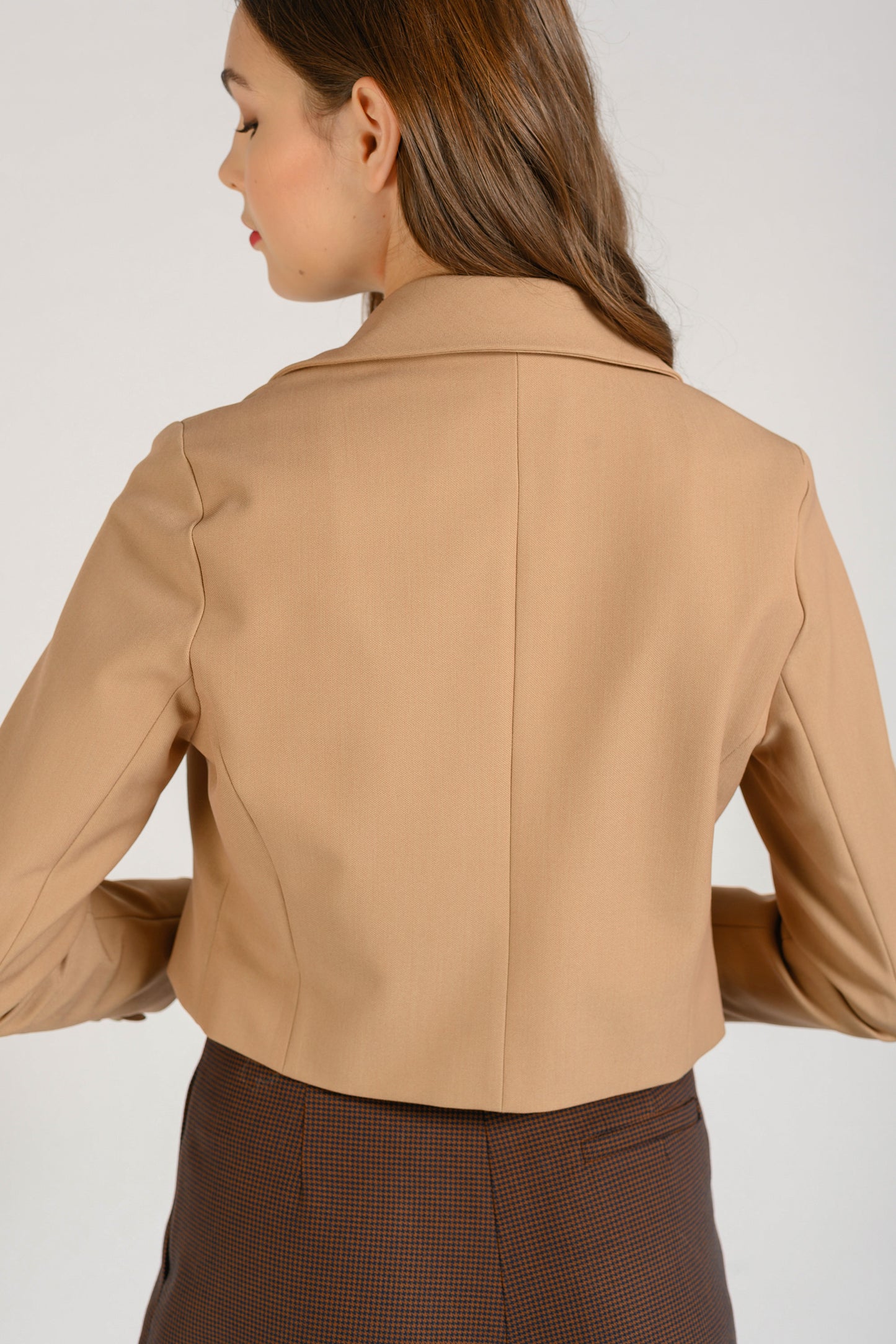 Collared Jacket - Camel