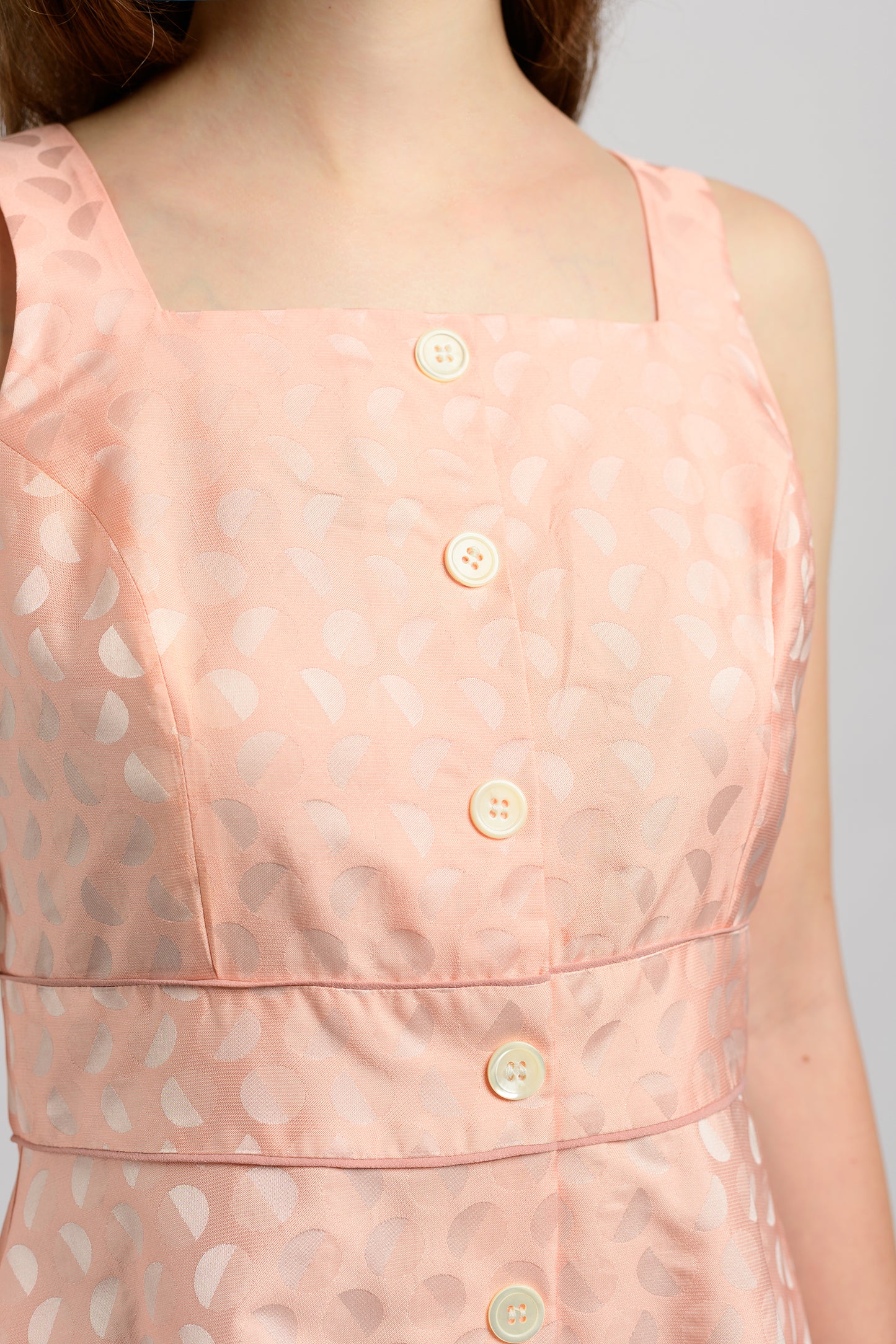 Square Neck Midi Dress