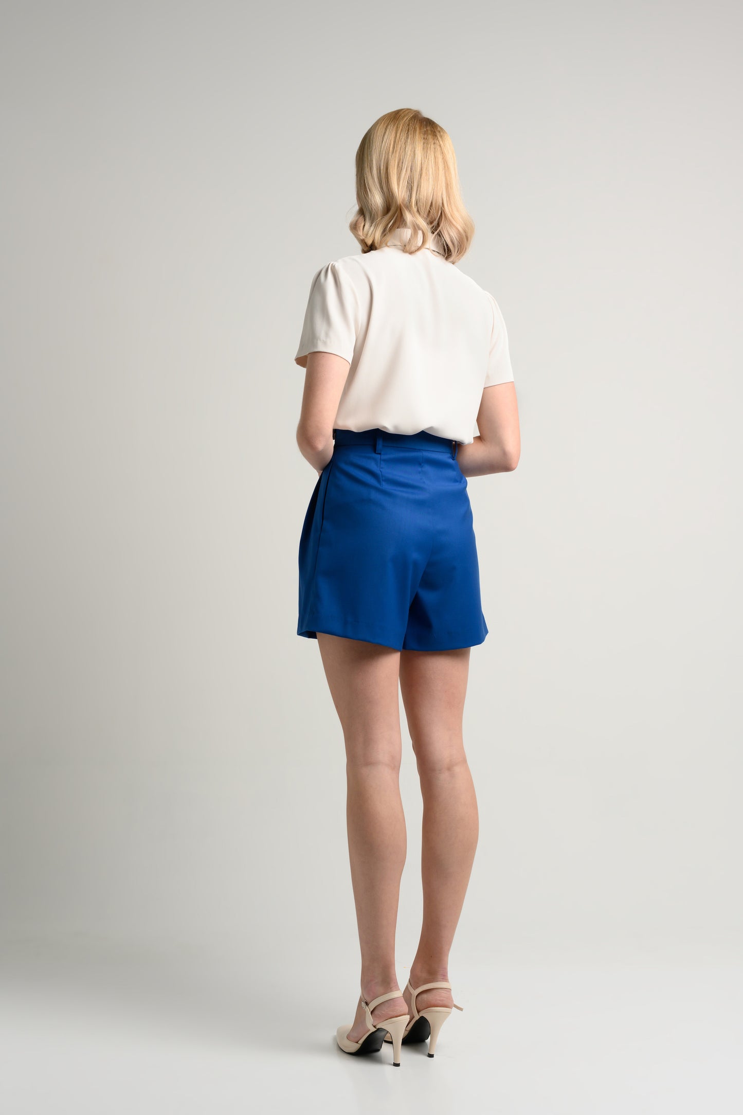 Rosylee Tie Ribbon Pintuck Blouse - White 4