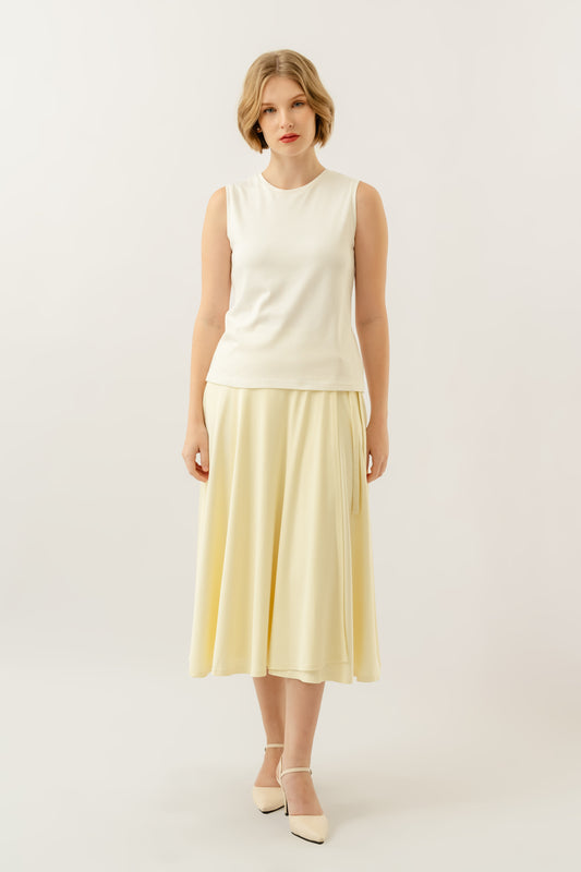 Sleeveless Top - Ivory