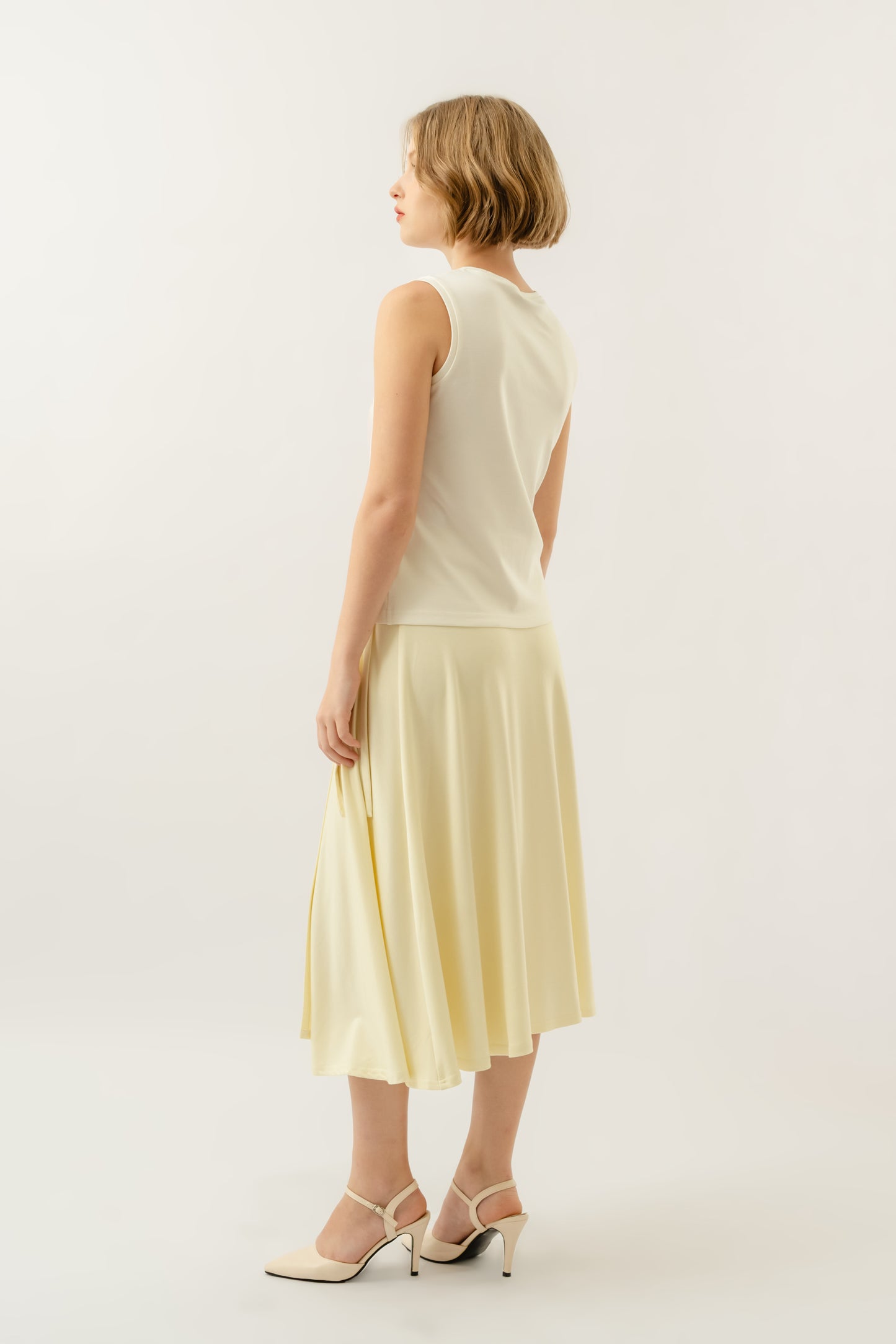 Sleeveless Top - Ivory