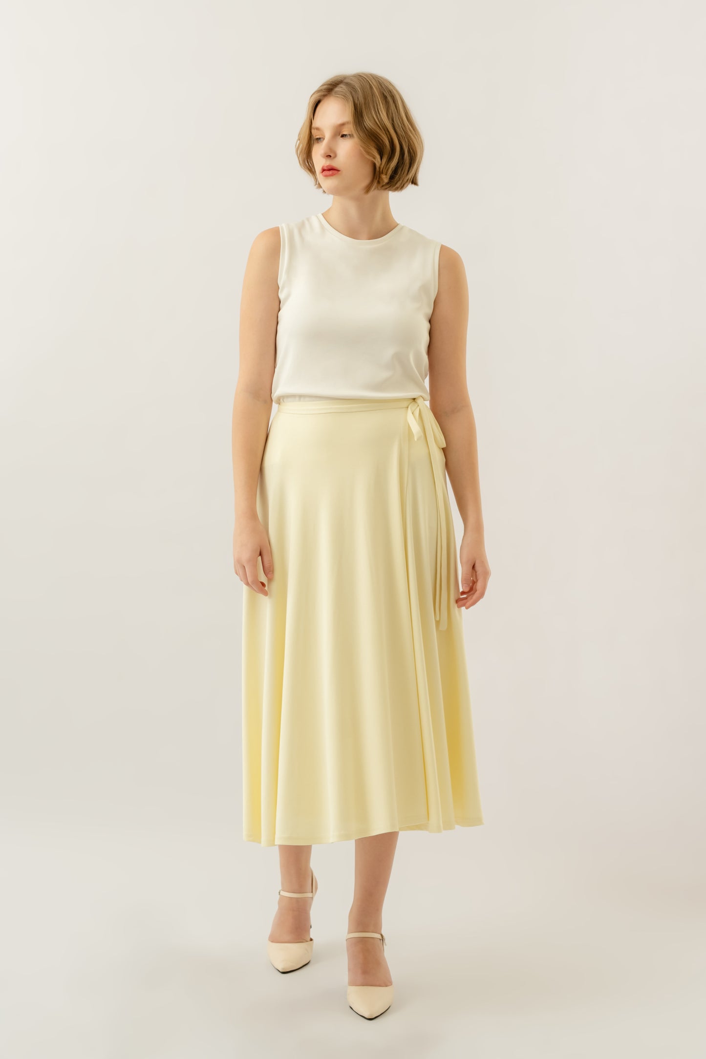 Sleeveless Top - Ivory