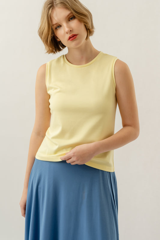 Sleeveless Top - Butter