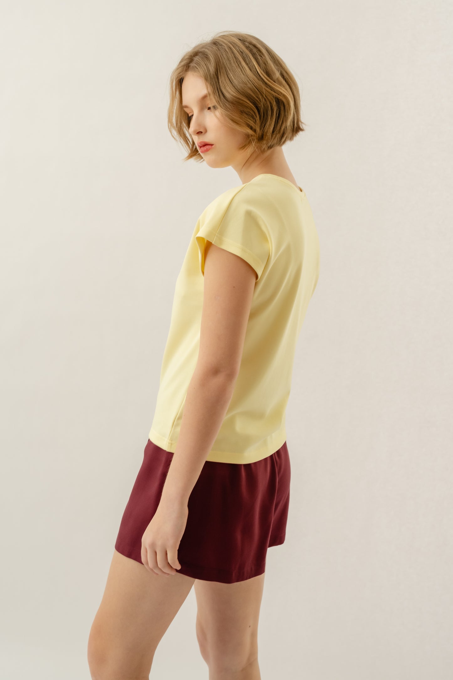 Cap Sleeve Top - Butter