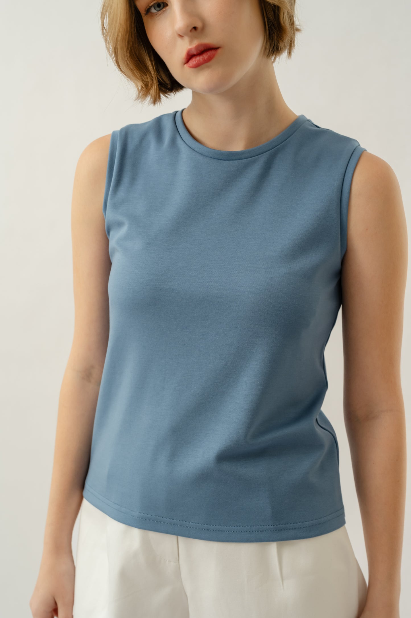 Sleeveless Top - Sea