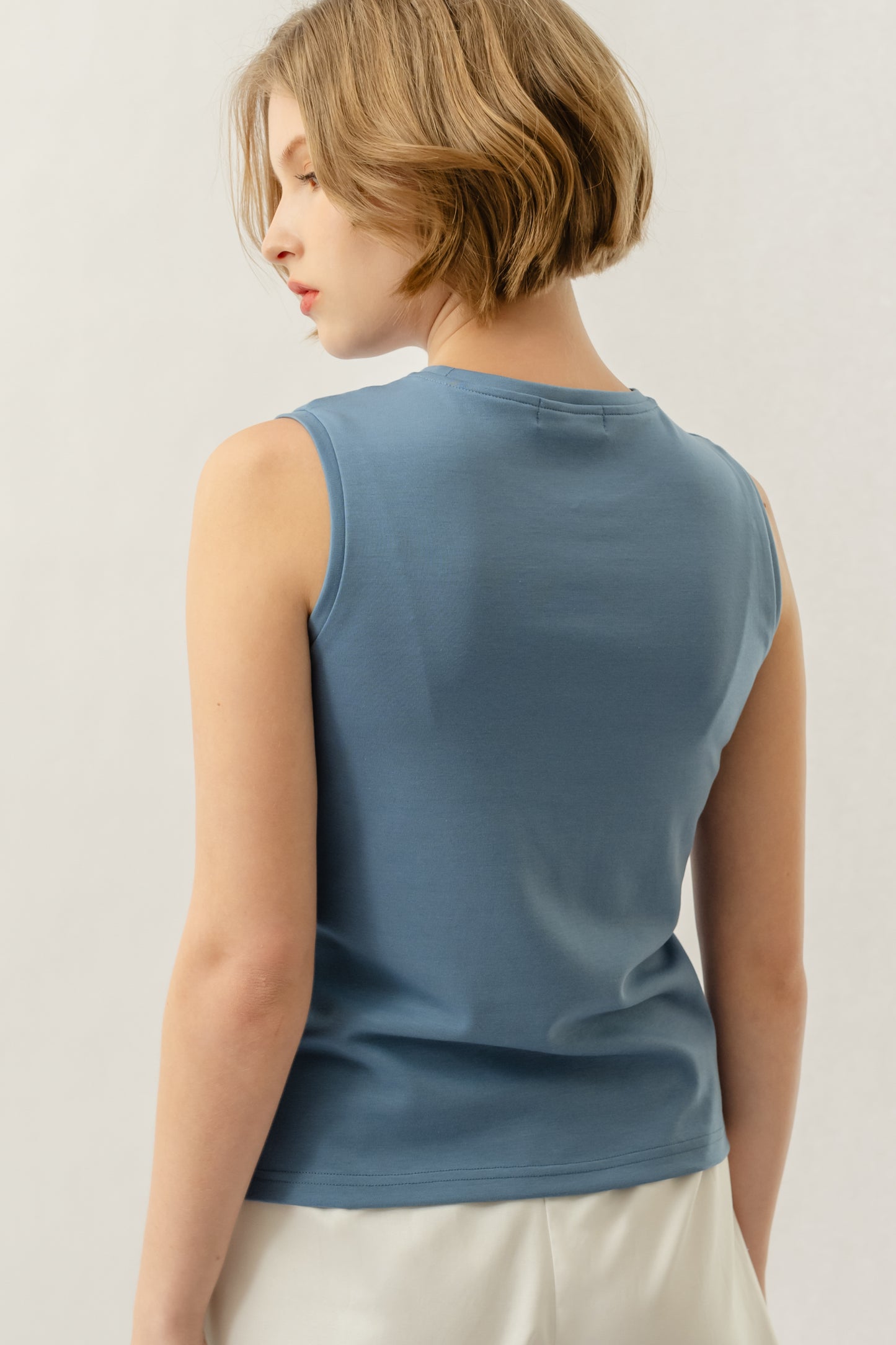 Sleeveless Top - Sea