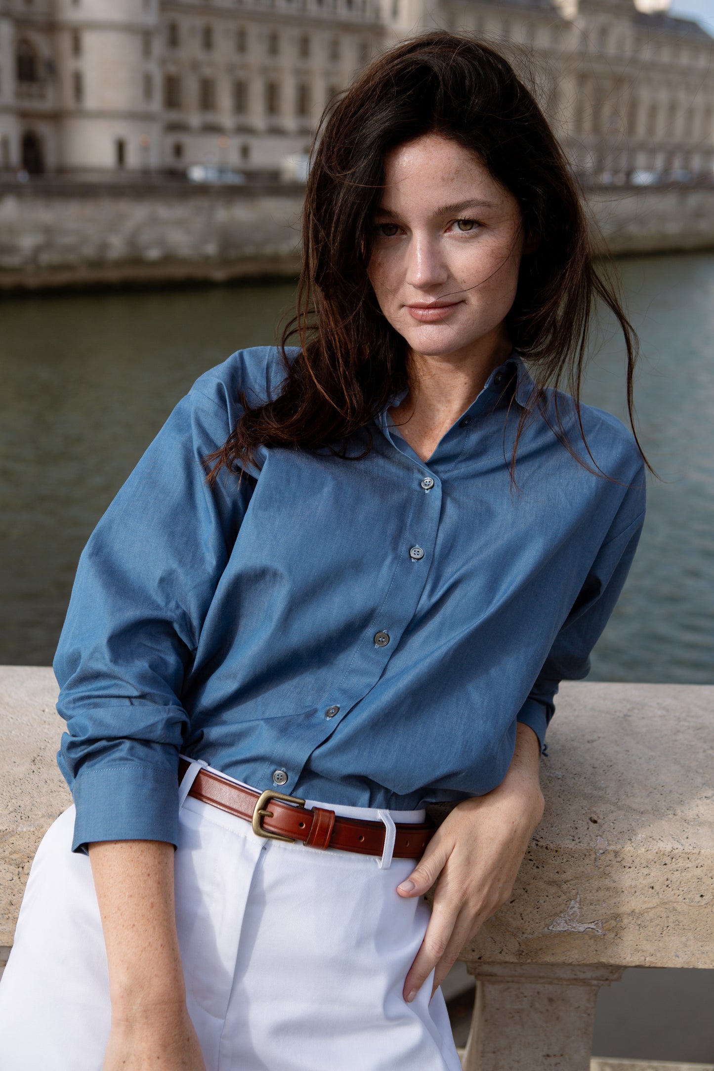 Everyday Shirt in Denim - Light Wash