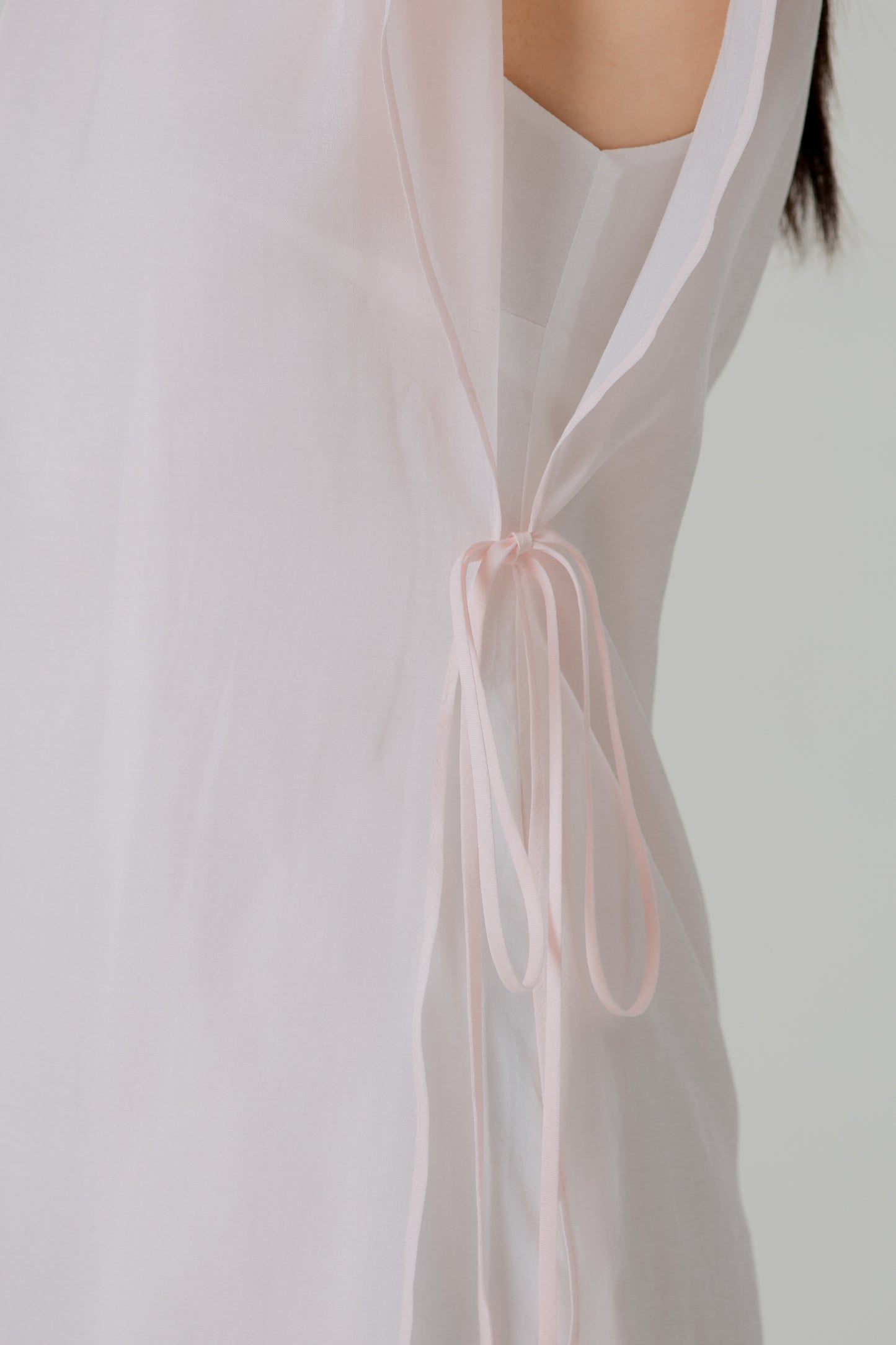Aire Layered Tea Dress - Pink Blossom