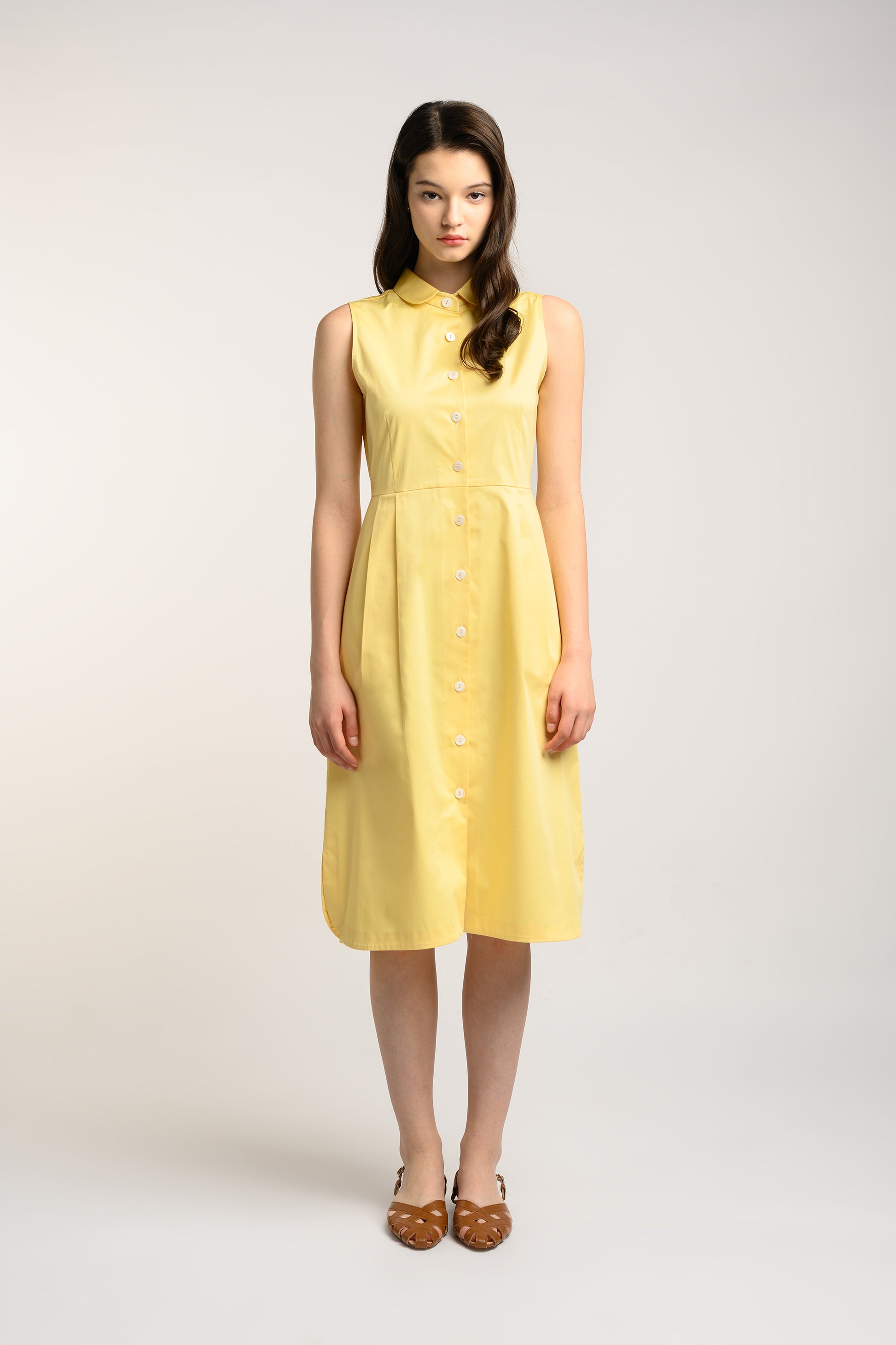 pale yellow casual dress Yellow Casual Dresses